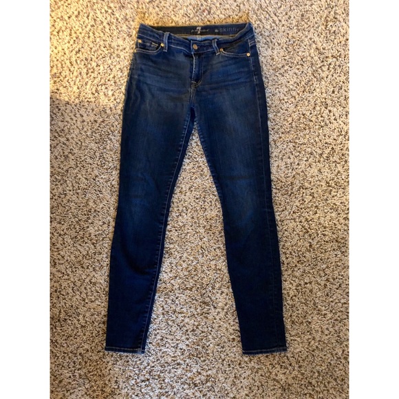 7 for all mankind - the skinny denim jeans - Picture 2 of 5